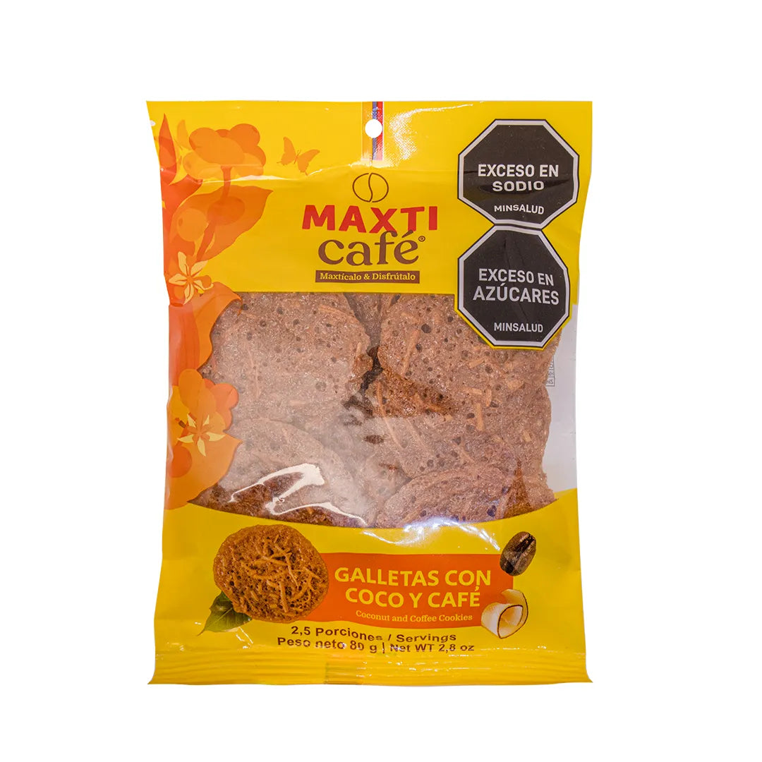 Galletas De Coco y Café 80G